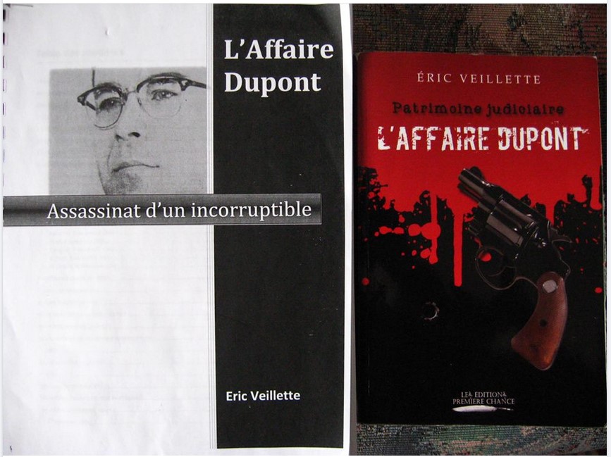 Deux livres bien différents, une épreuve et sa version finale. Écrits par l'auteur Éric Veillette qui s'y' contredit complètement.