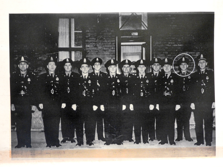 Photo de groupe policiers 1969